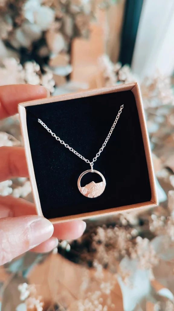 Collier Cœur Graine De Moutarde - Pendentif FAITH, Pierres Naturelles, Cadeau Chrétien Pour Femme - Anniversaire, Noël